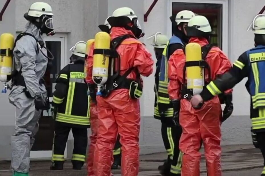 Incident chimic major în Germania