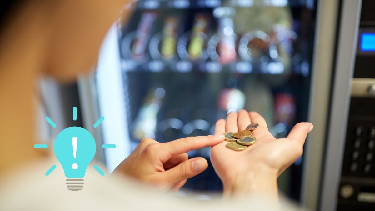 Monede refuzate de automatele de bilete sau cafea
