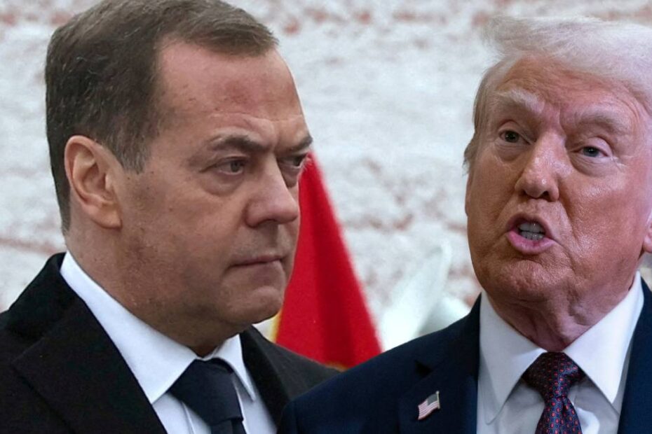 Războiul declarațiilor între Trump și Medvedev