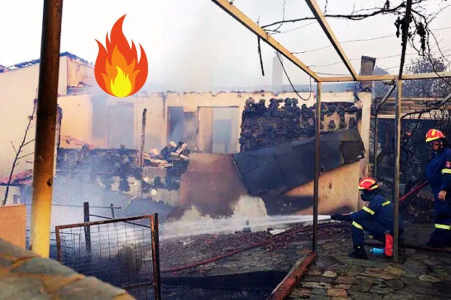 incendii Grecia evacuare Atena