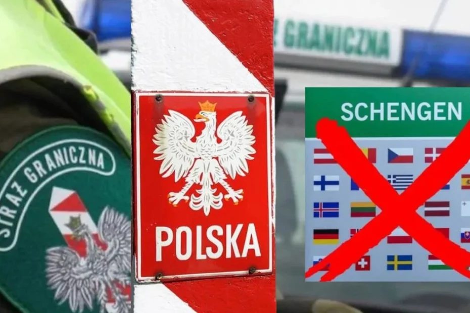 Polonia a suspendat acordul Schengen, granița cu Germania paralizată