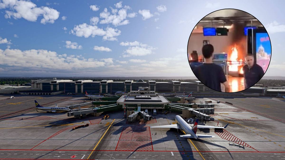 Incident violent pe aeroporul din Milano