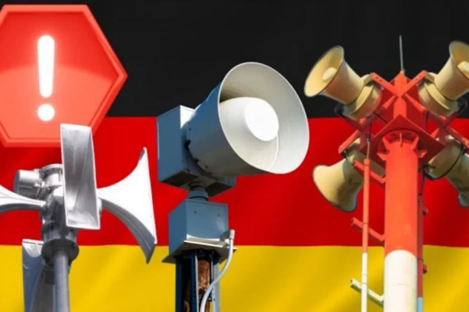 Cel mai înalt nivel de avertizare în Germania – pe 11 septembrie vor suna sirenele