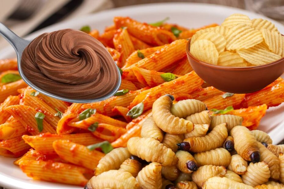 Insecte ascunse în alimente