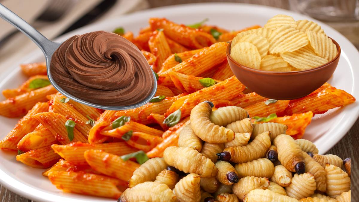 Insecte ascunse în alimente