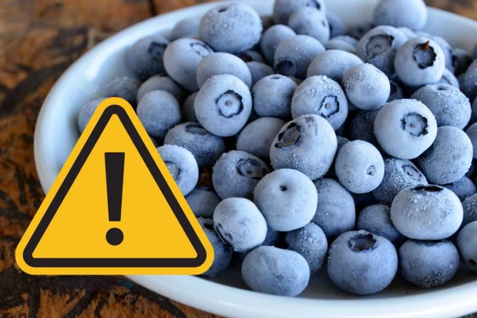 Pericol asociat cu fructele congelate