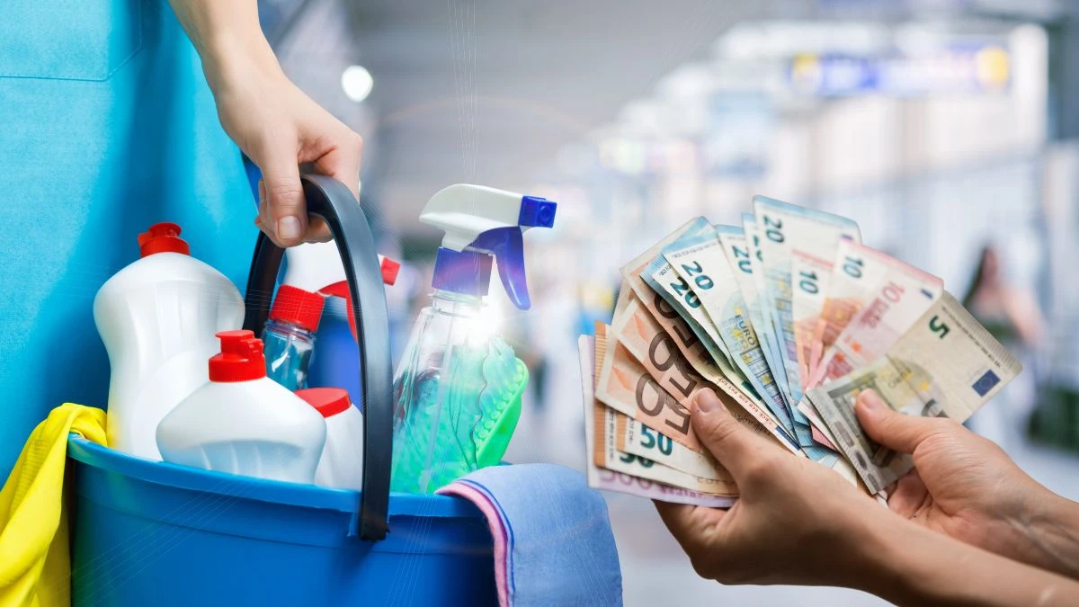 Zarobki w Niemczech przy sprzątaniu