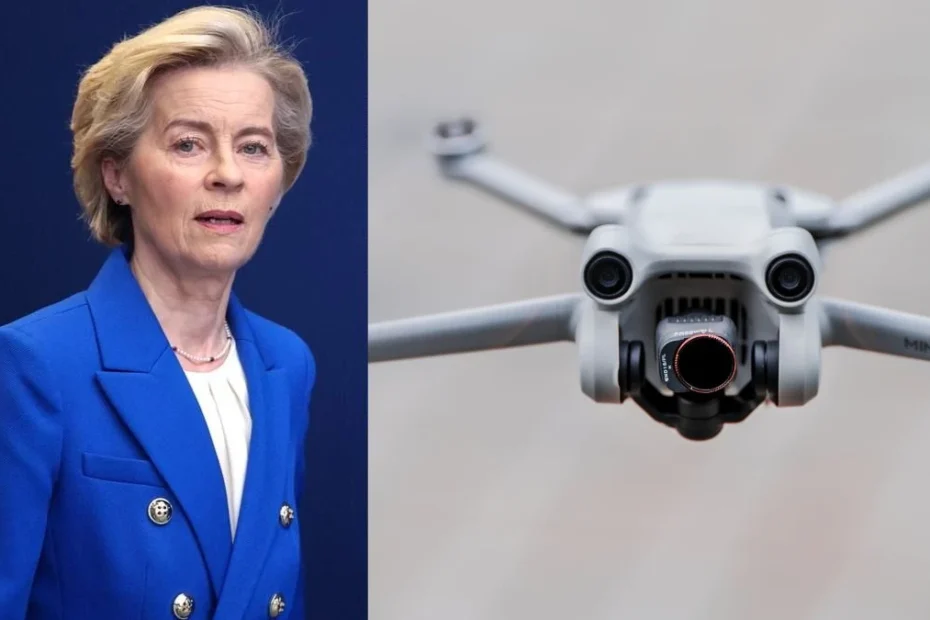 UE construiește un zid pentru drone