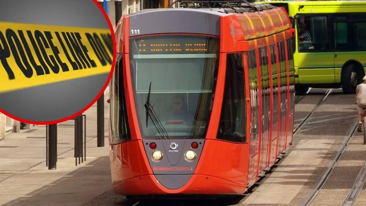 Soțul și-a incendiat soția în tramvai
