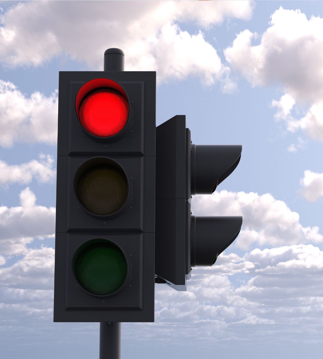 semaforul este roșu