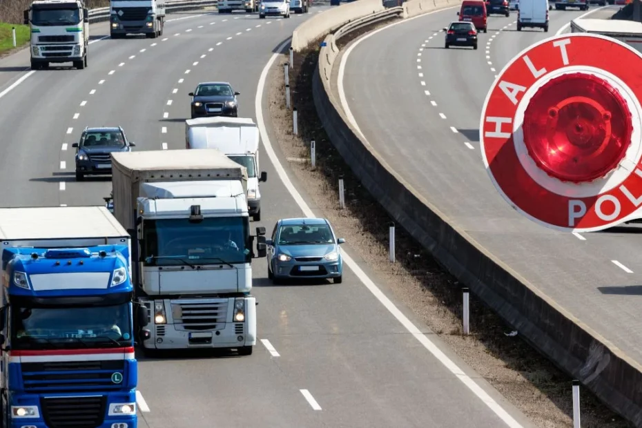 control automat camioane Germania