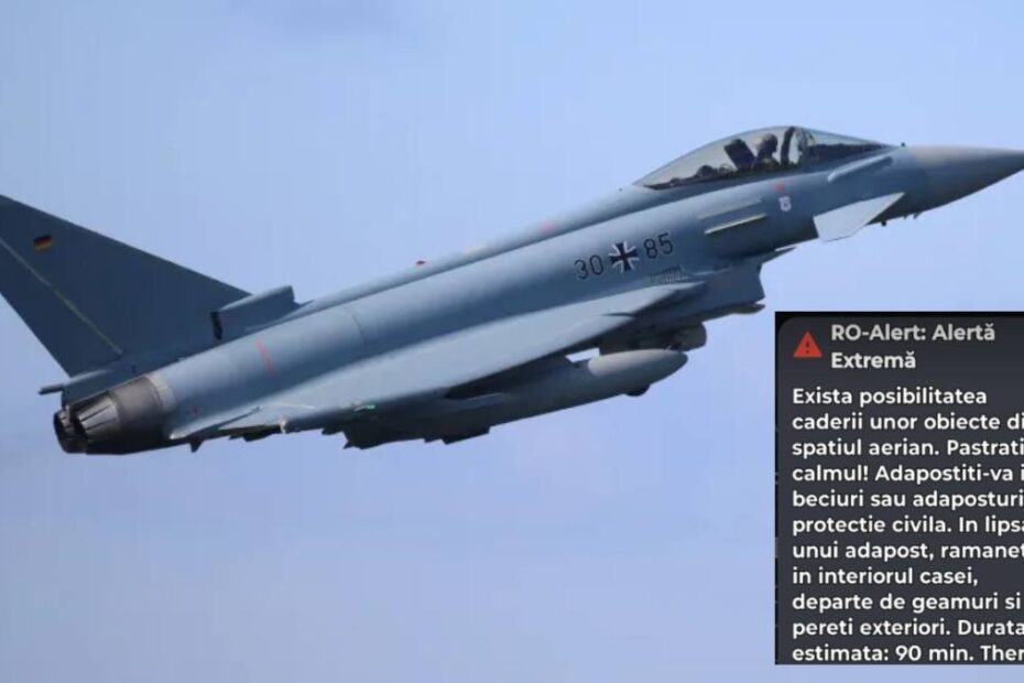 drone în spațiul aerian al României