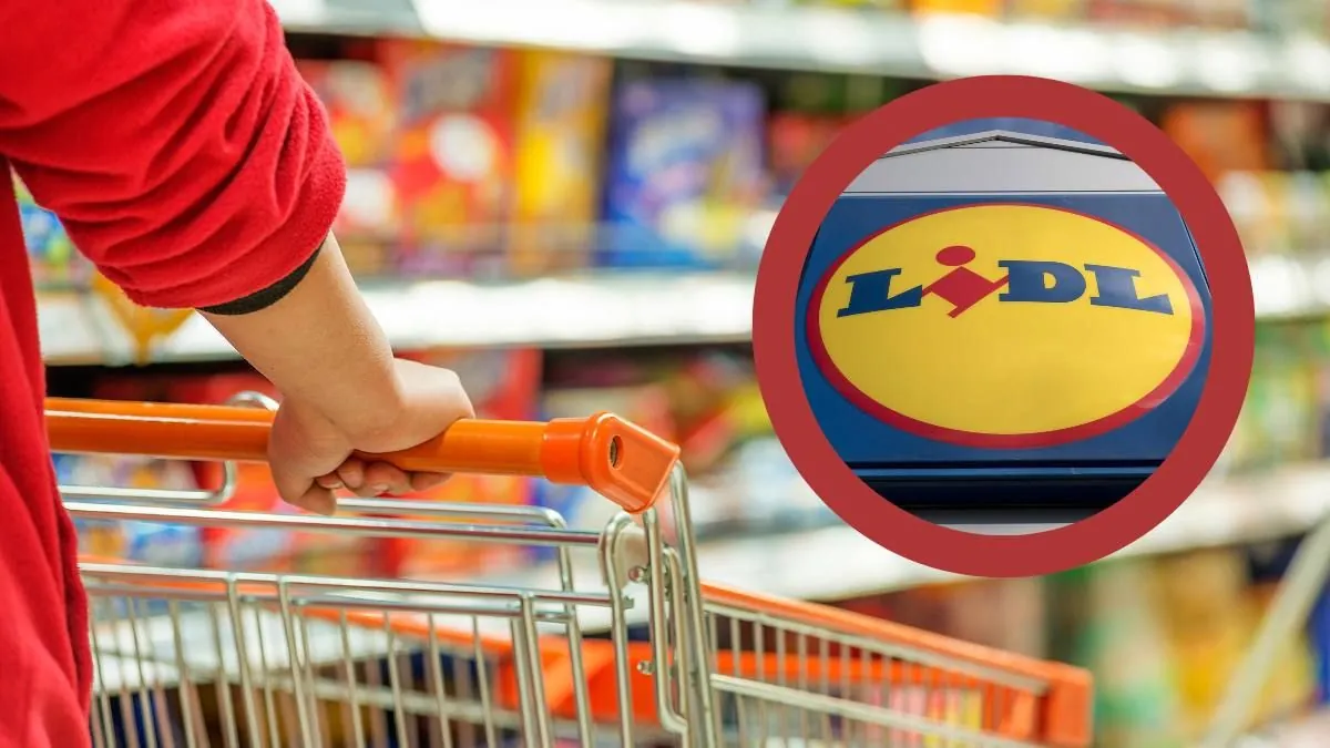 Etichete galbene pe carne de la Lidl