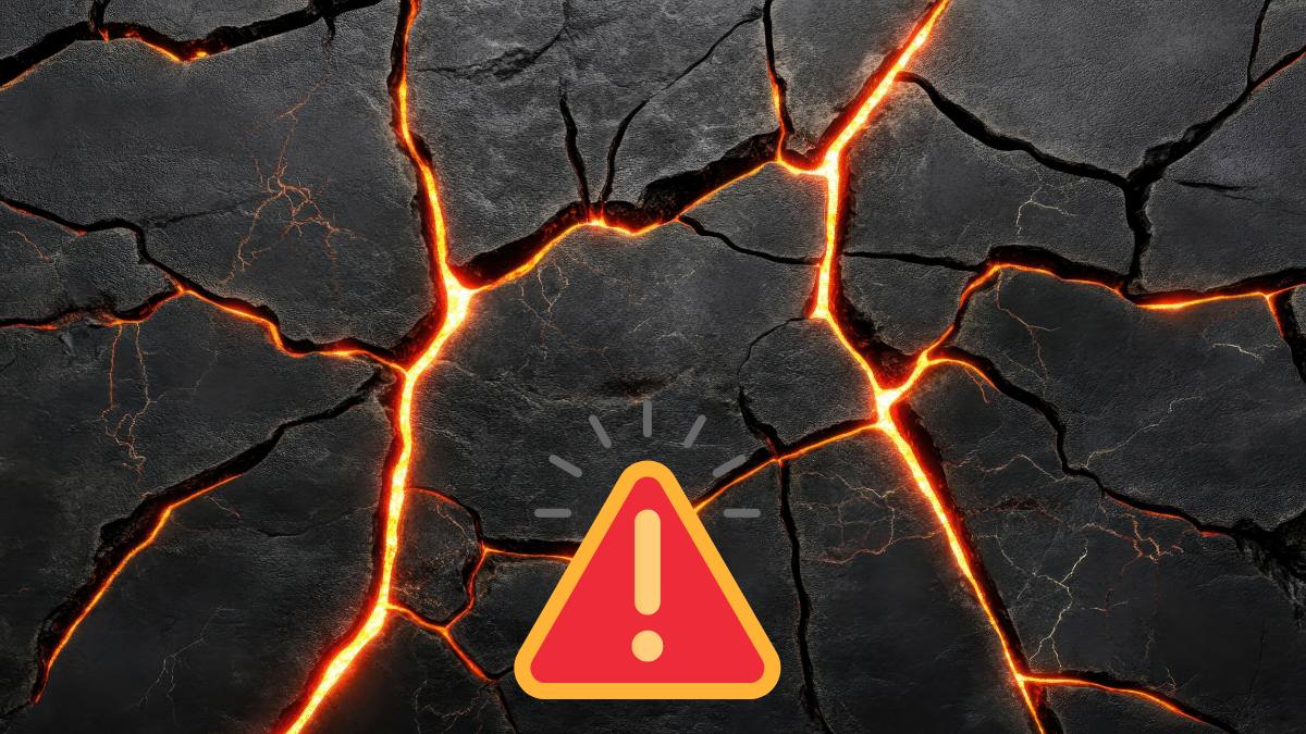 fisură în scoarța pământului