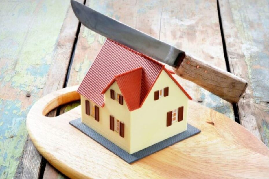 casa moștenită se împarte