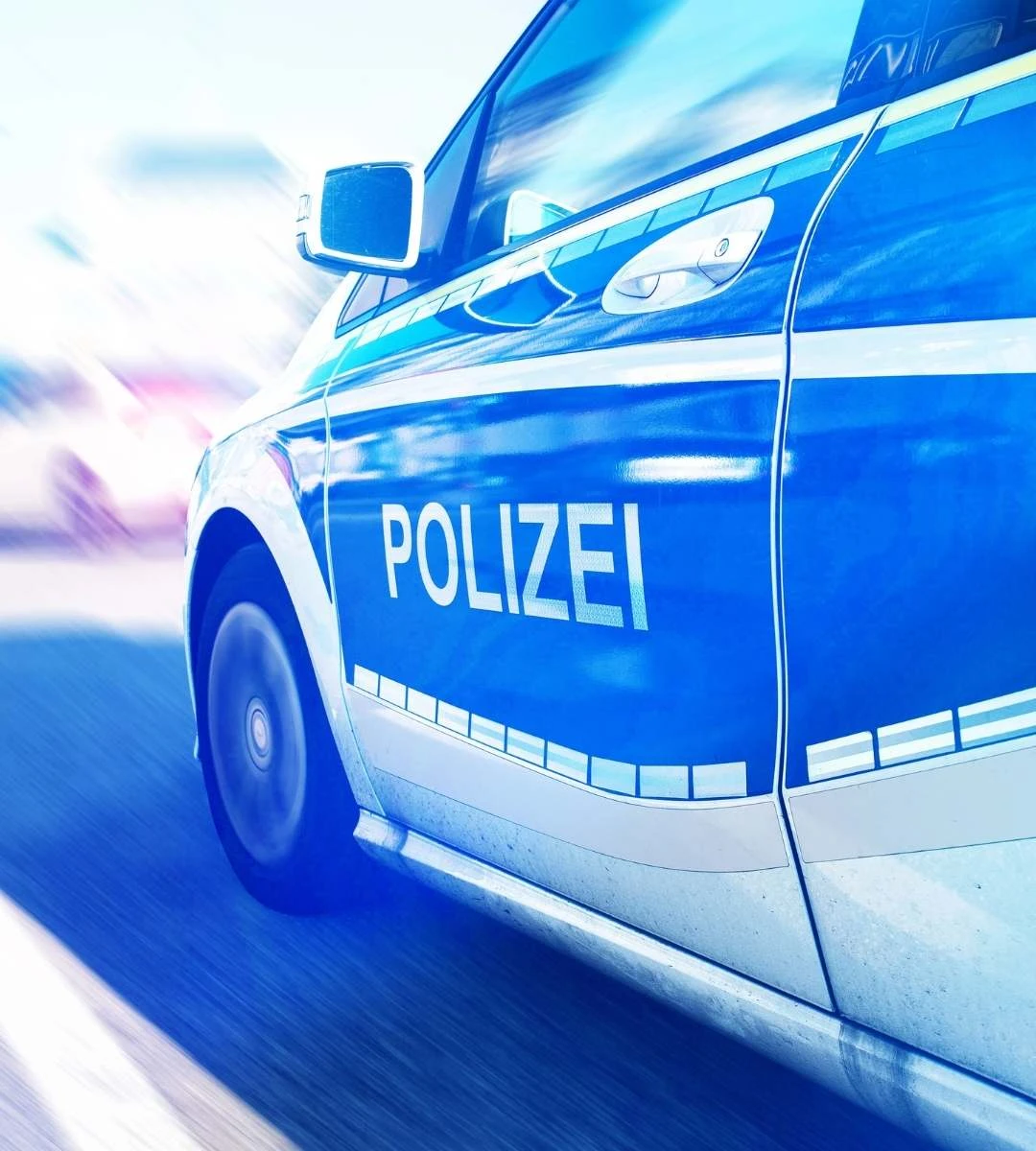 mașină de poliție din Germania