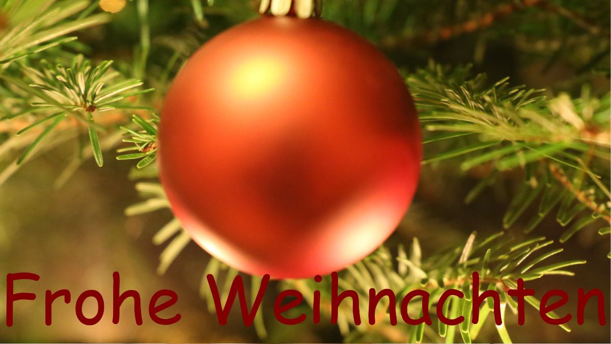 10 urări de Crăciun în germană, cu traducere în română