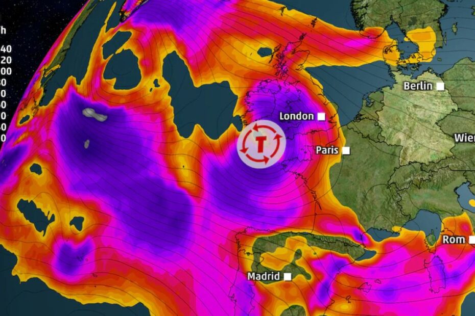 Meteo vestul Europei, ianuarie 2026