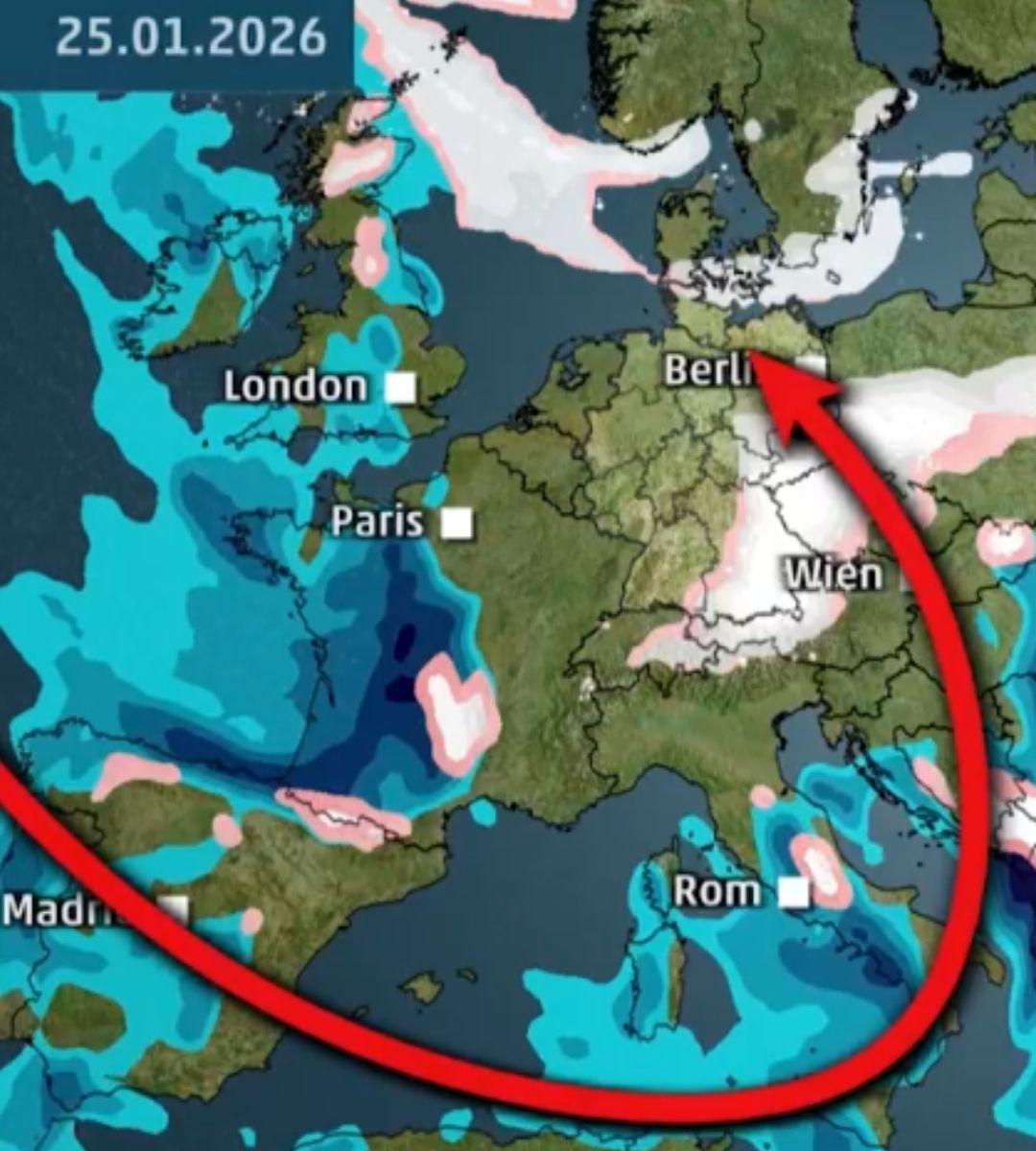 Ciclon-bombă în Europa ianuarie 2026