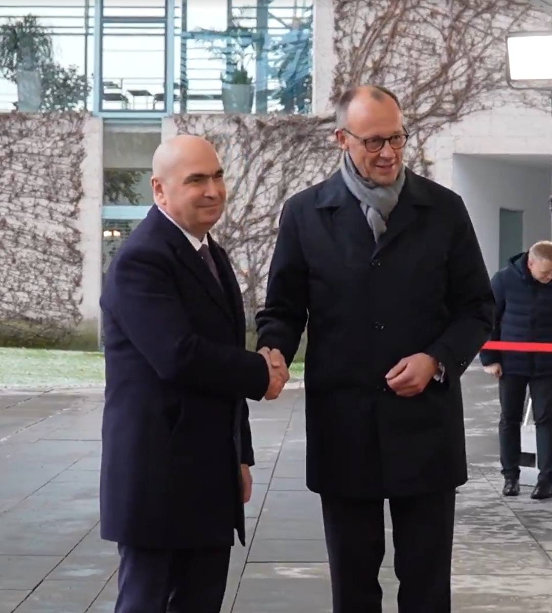 Ilie Bolojan a fost primit la Berlin de cancelarul Merz
