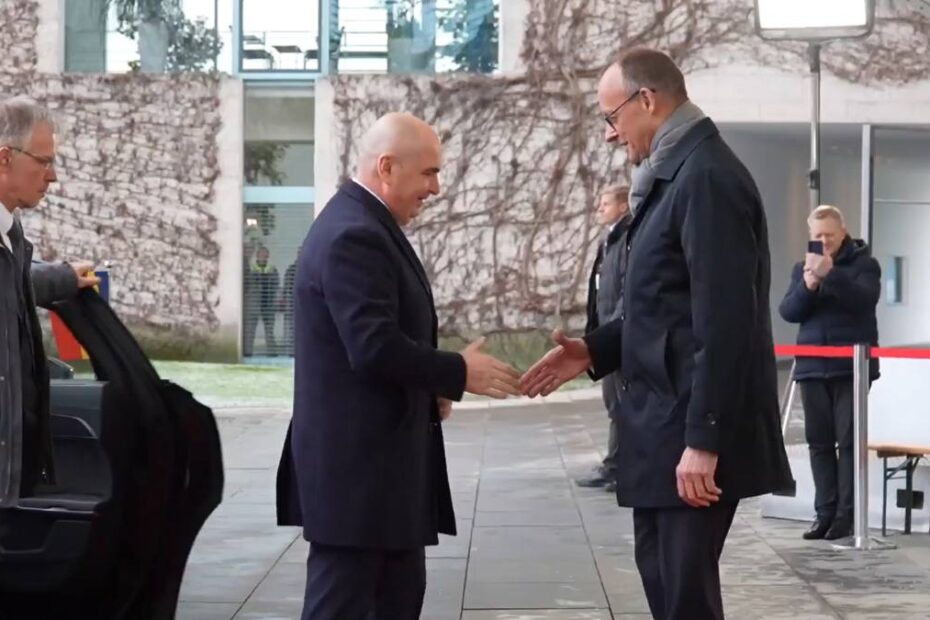 Ilie Bolojan a fost primit la Berlin de cancelarul Merz