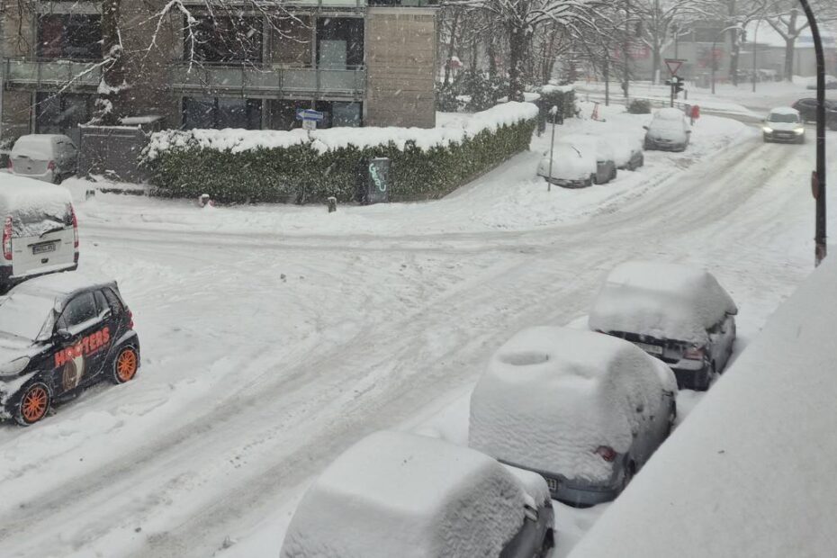 Vreme extremă în Germania: furtuna Elli