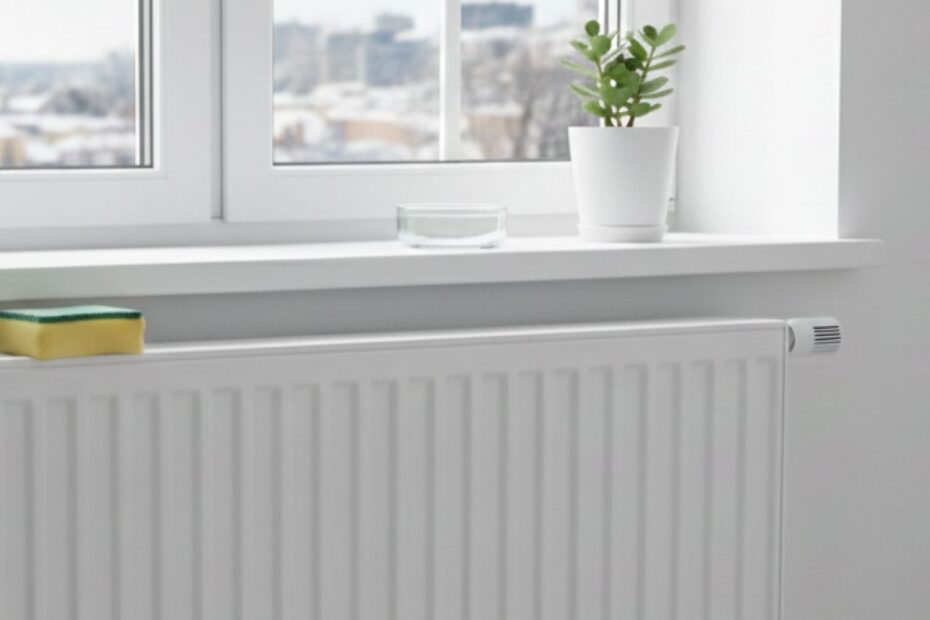 Burete umed pe calorifer