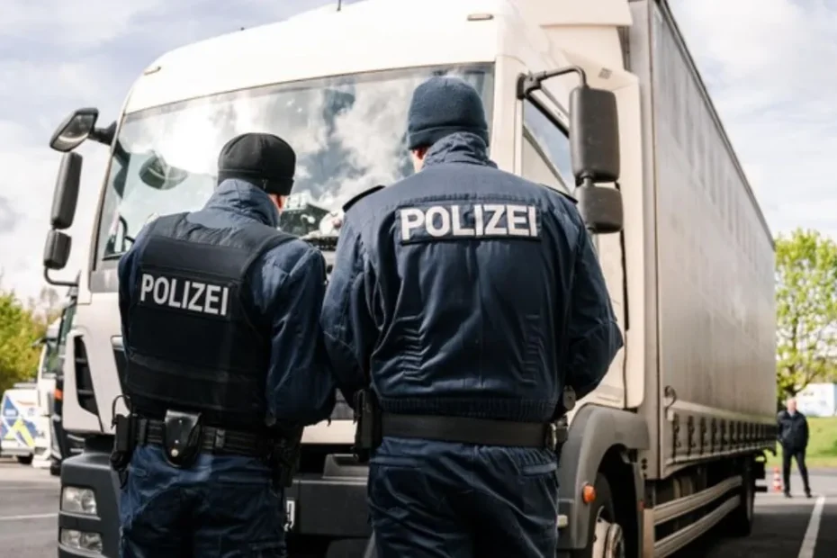 Control șofer camion