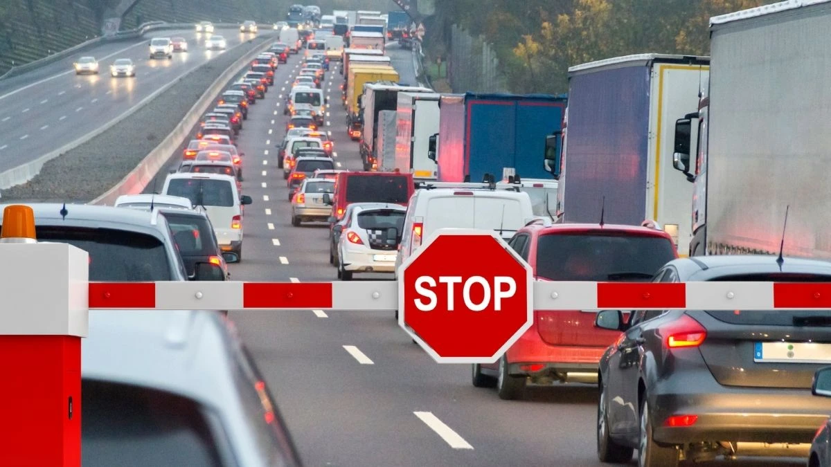Autostrăzi închise în Germania, trafic blocat