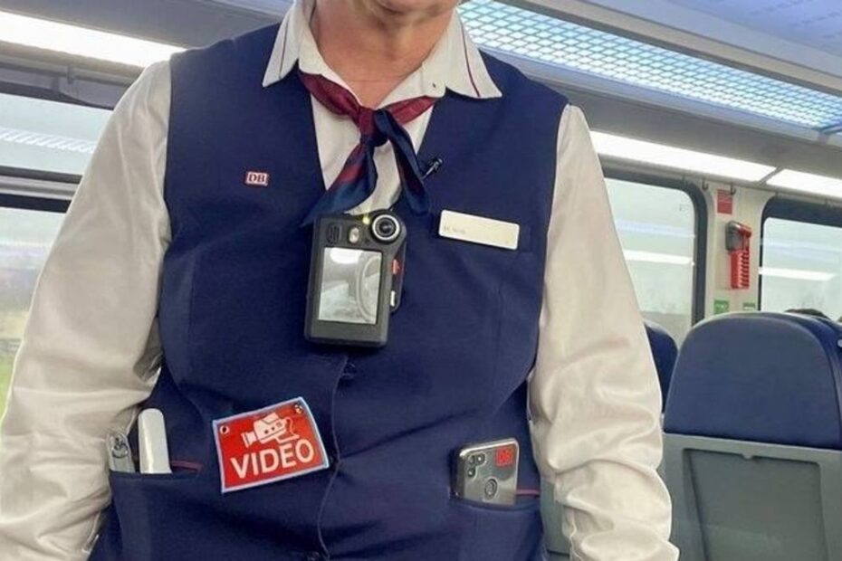 Deutsche Bahn introduce bodycamuri pentru toți conductorii