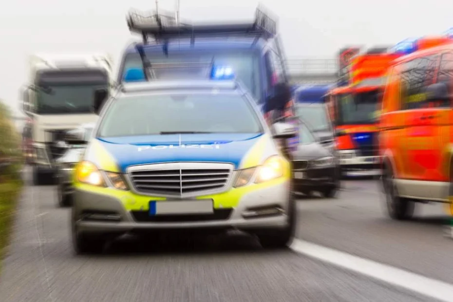 accident camion A9 Germania
