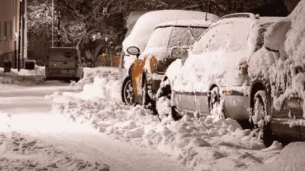 Front de zăpadă lovește Germania