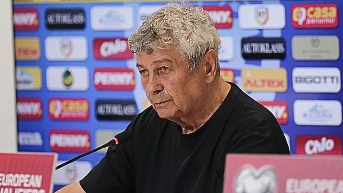 Selecționerul României, Mircea Lucescu. Foto: site oficial FRF