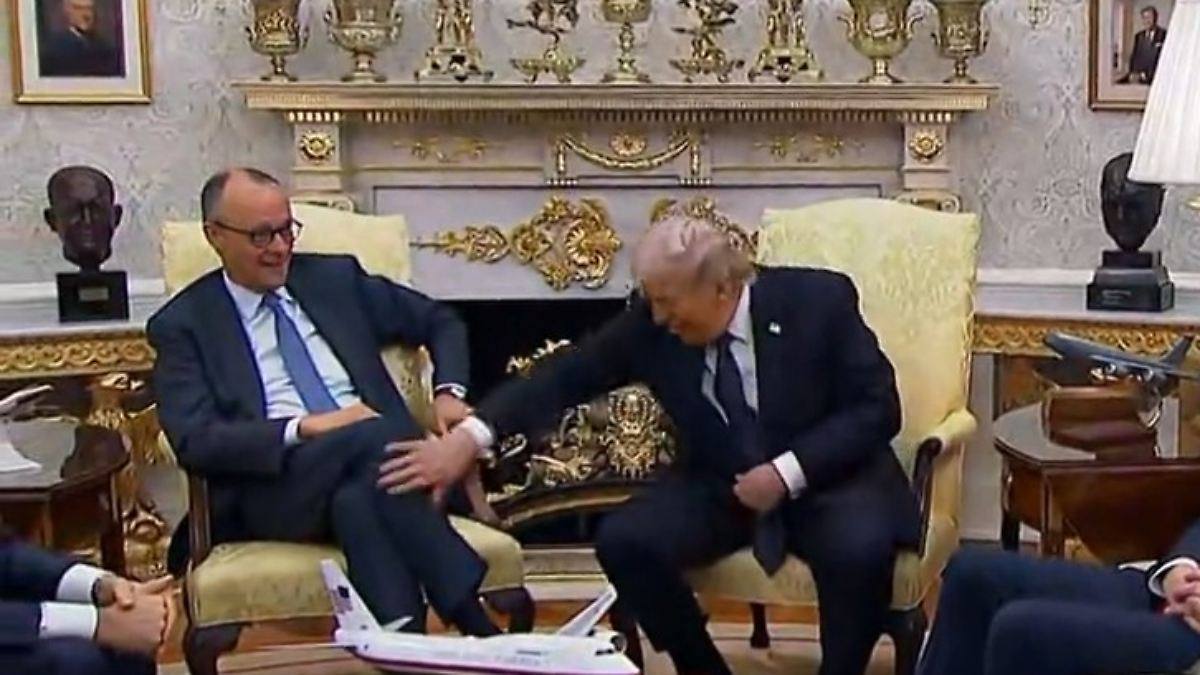 Gluma lui Trump îl lovește pe Merz la Casa Albă