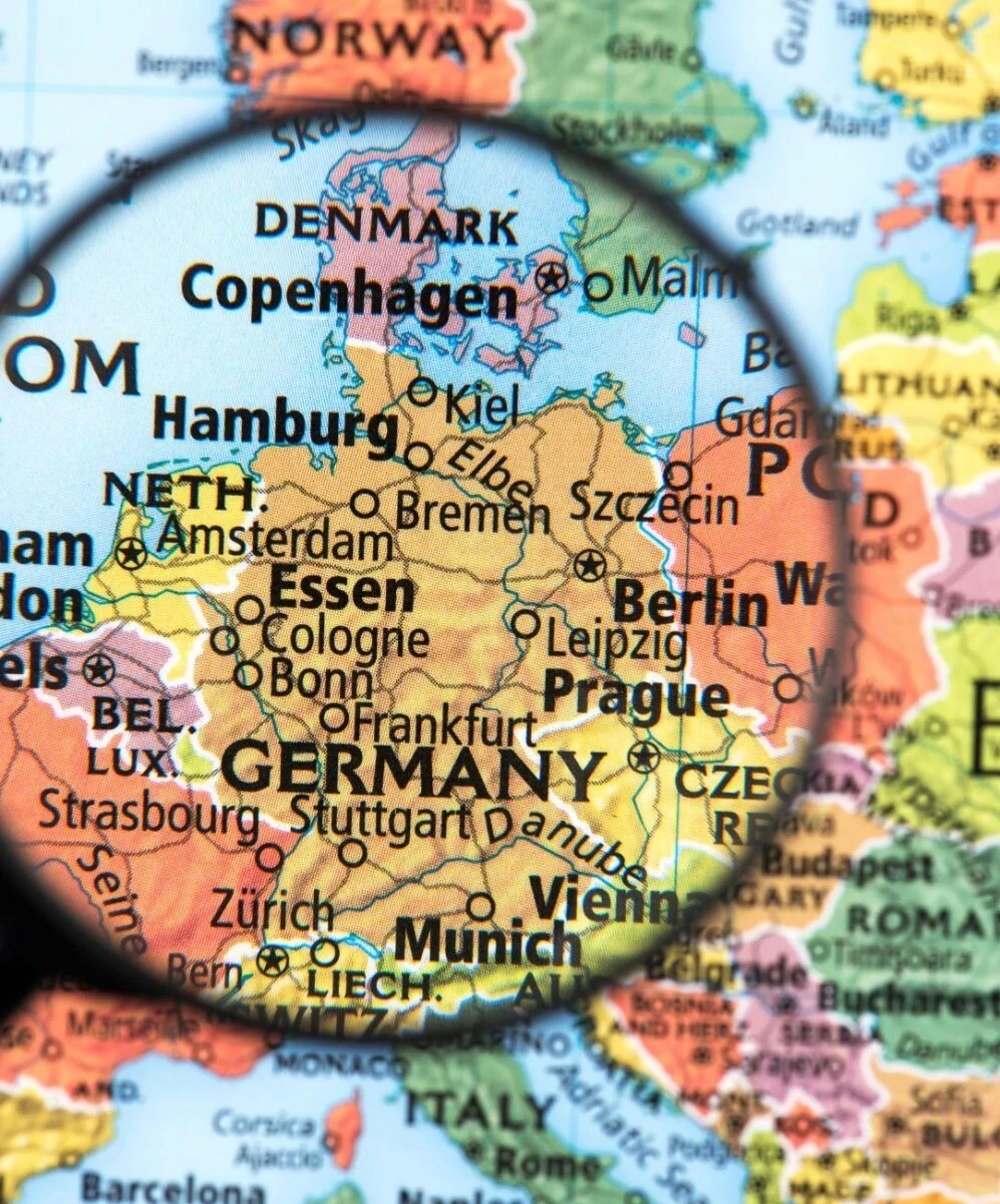 Hartă a Germaniei – context despre landuri