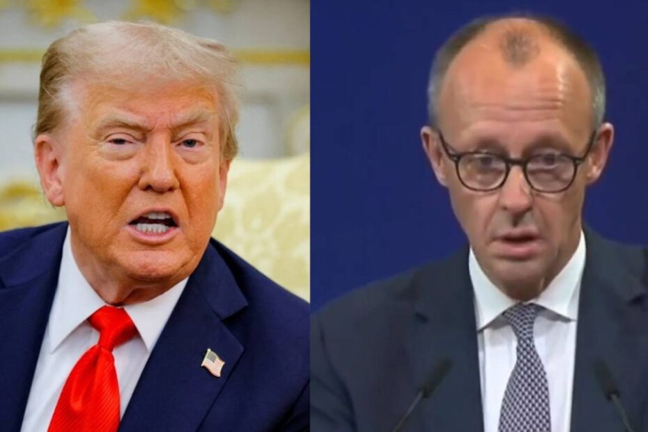 Trump îl atacă pe Merz