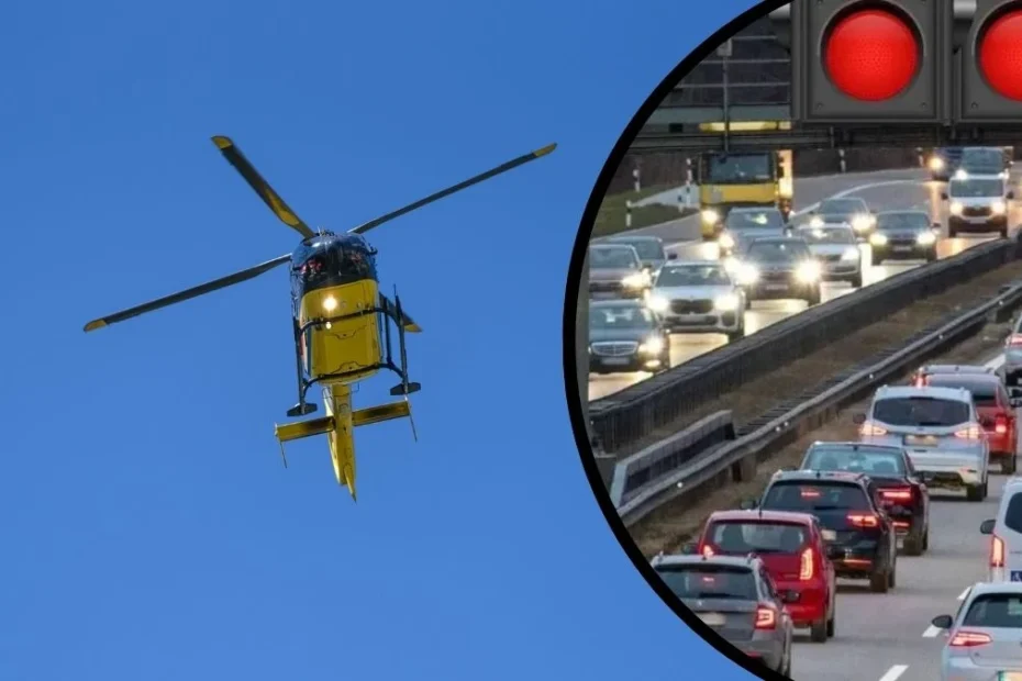 Carambol pe autostrada A3 din Germania