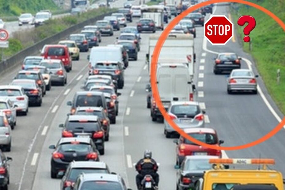 Banda de accelerare se termină pe autostradă, ce fac?