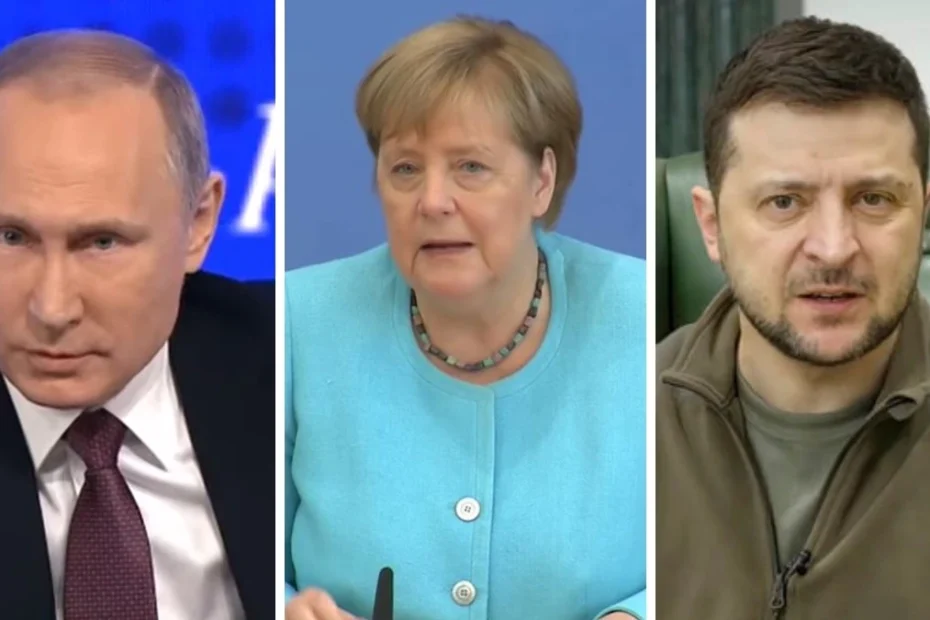 Angela Merkel, mediator în războiul din Ucraina