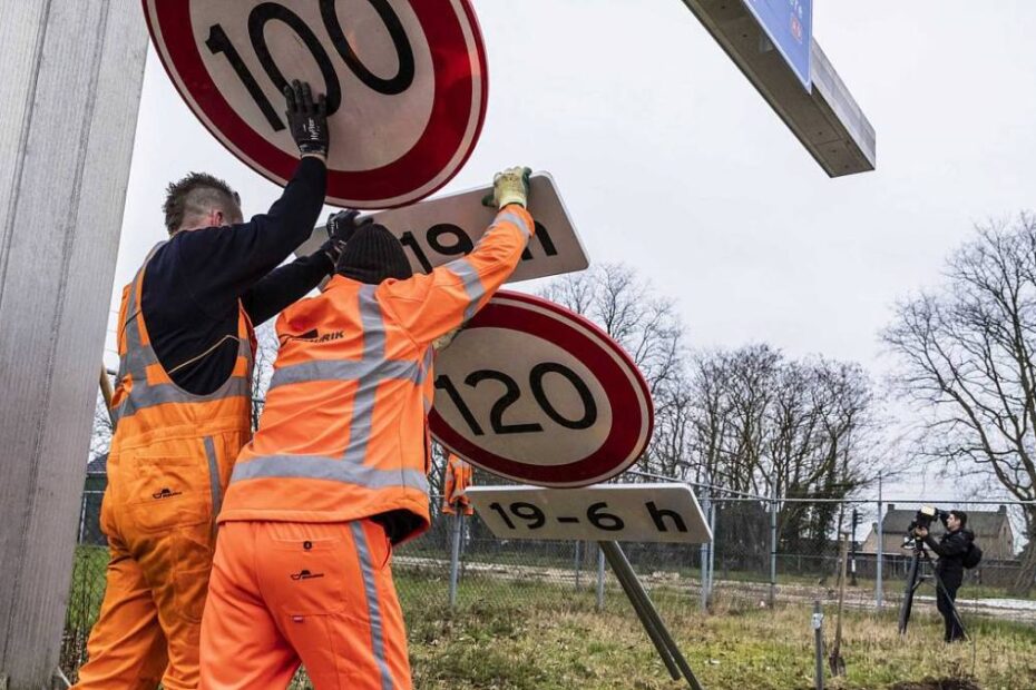 Limită de viteză la graniță germania