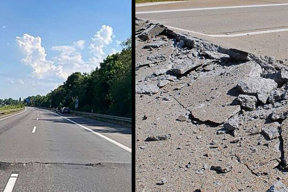 De ce devin periculoase vitezele mari pe autostradă din cauza căldurii