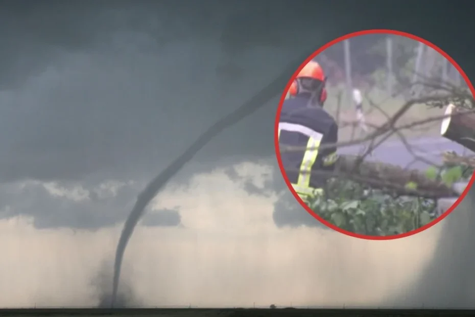 O tornadă a trecut prin Germania