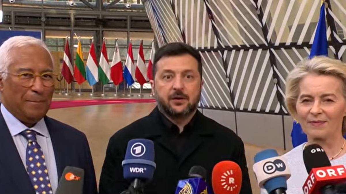 Zelenski a lăudat România într-un discurs la Bruxelles