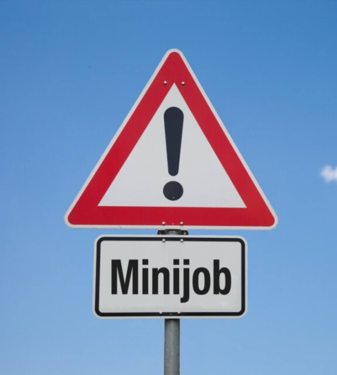 Germania schimbare la Minijob 1 iulie. În imagine, indicator Minijob
