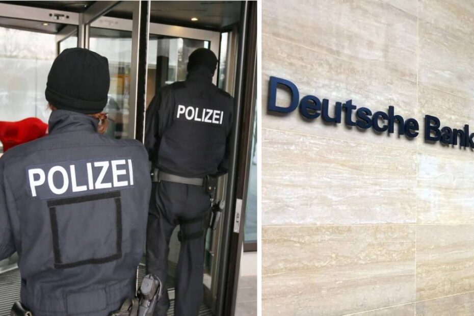 Razie la cea mai mare bancă din Germania