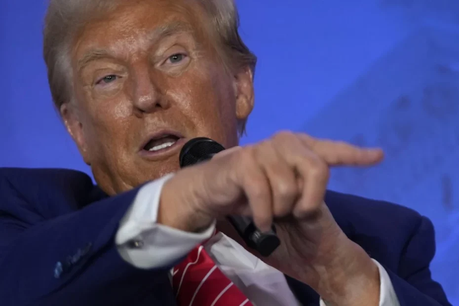 Trump combate renașterea comunismului în SUA. În imagine, Donald Trump