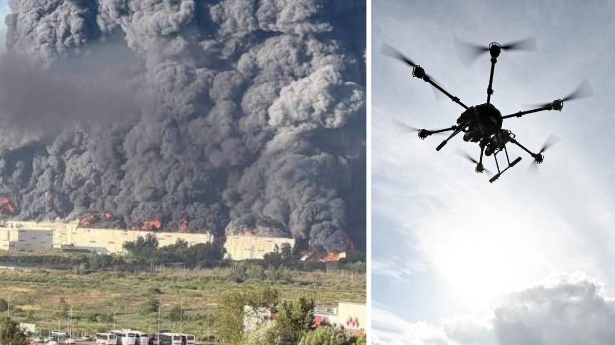 atac cu drone Moscova
