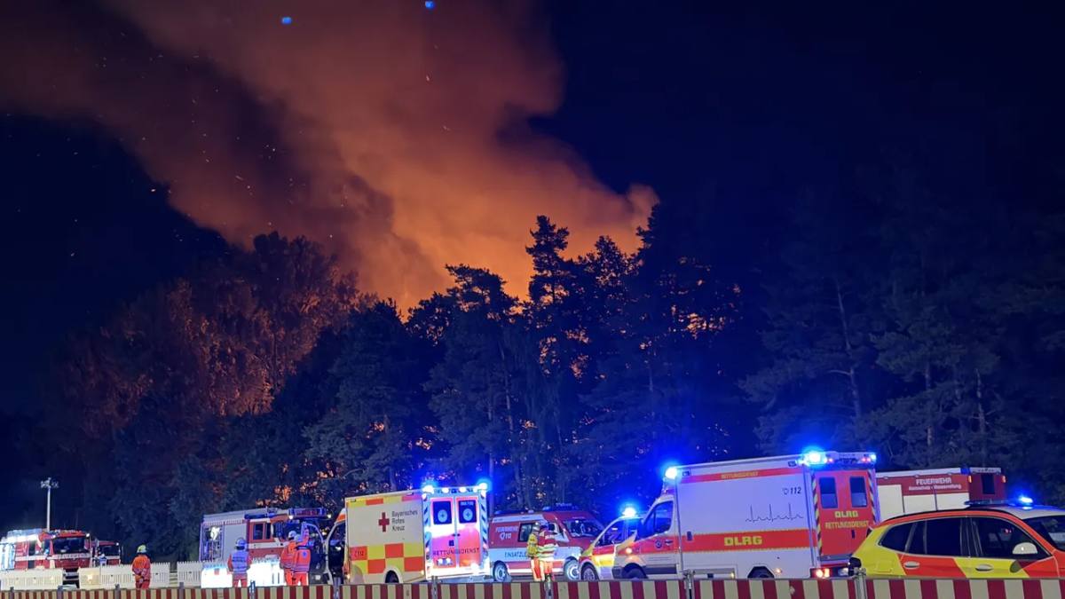incendiu Alpi Germania