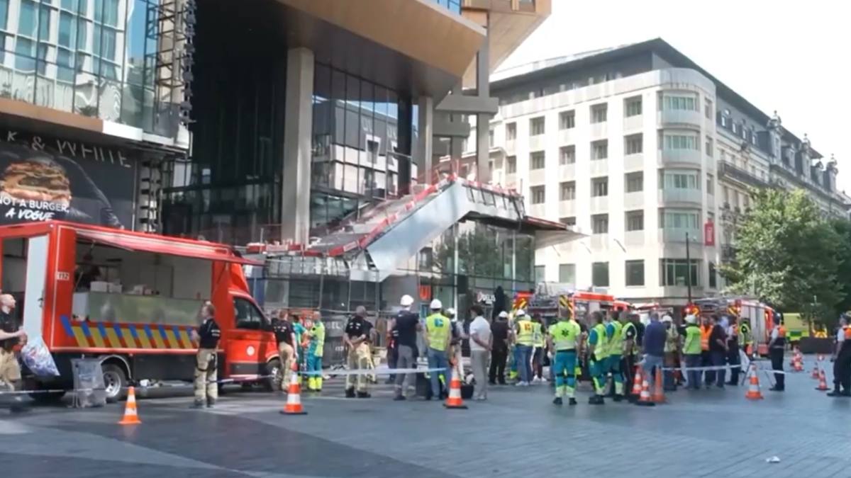 Bruxelles: Lift cu șase morți, între care și un român. În imagine, clădirea unde a avut loc tragedia