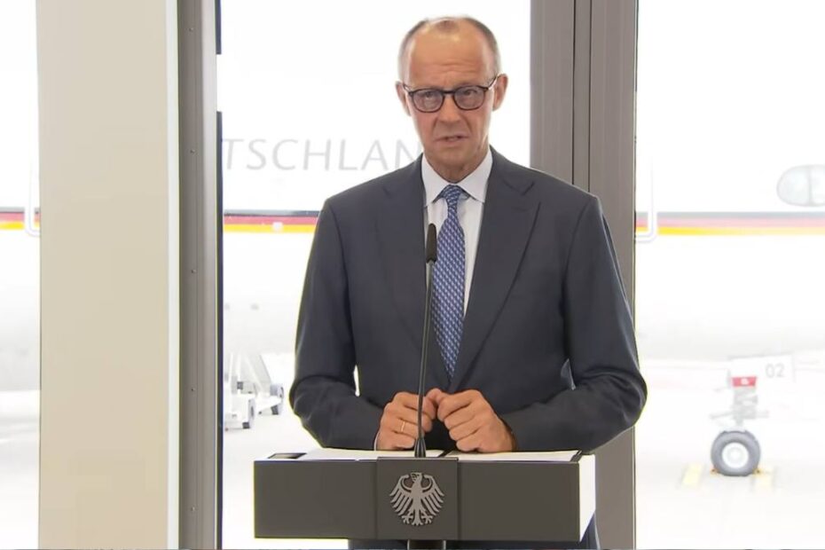 Merz la summitul NATO: „Rusia nu are nicio șansă”. În imagine, cancelarul Merz
